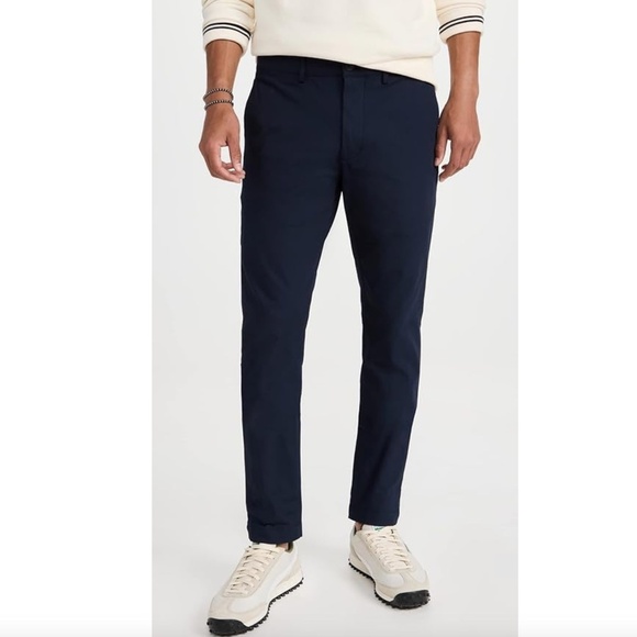 CLUB MONACO CONNOR MODERN SLIM FIT CHINO PANT NAVY BLUE -32 - Picture 1 of 15